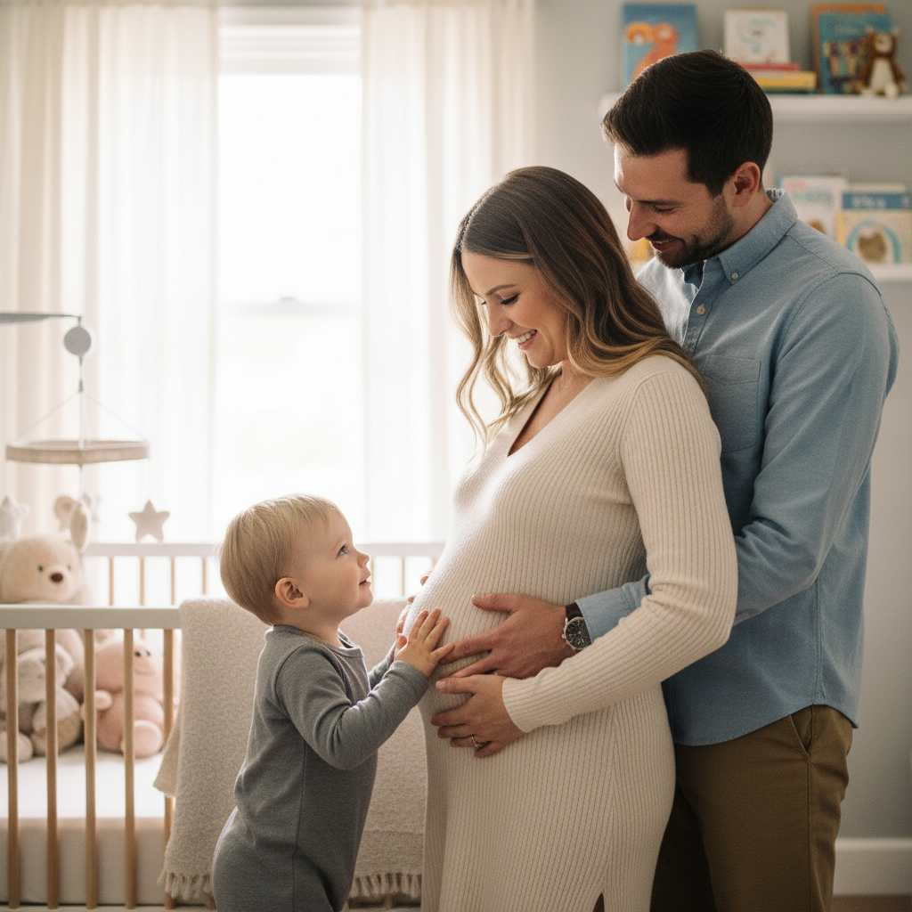 출산 공지 사진 예시 4