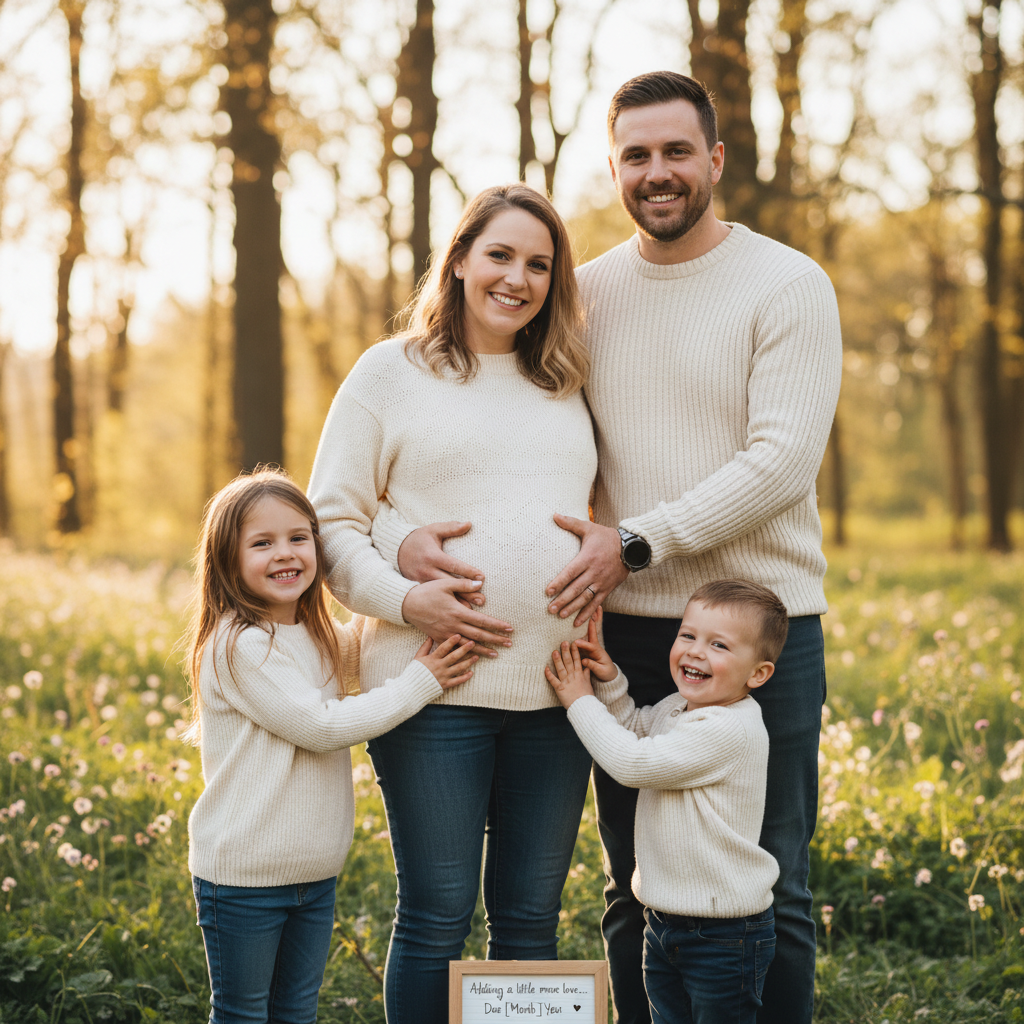 출산 공지 사진 예시 6