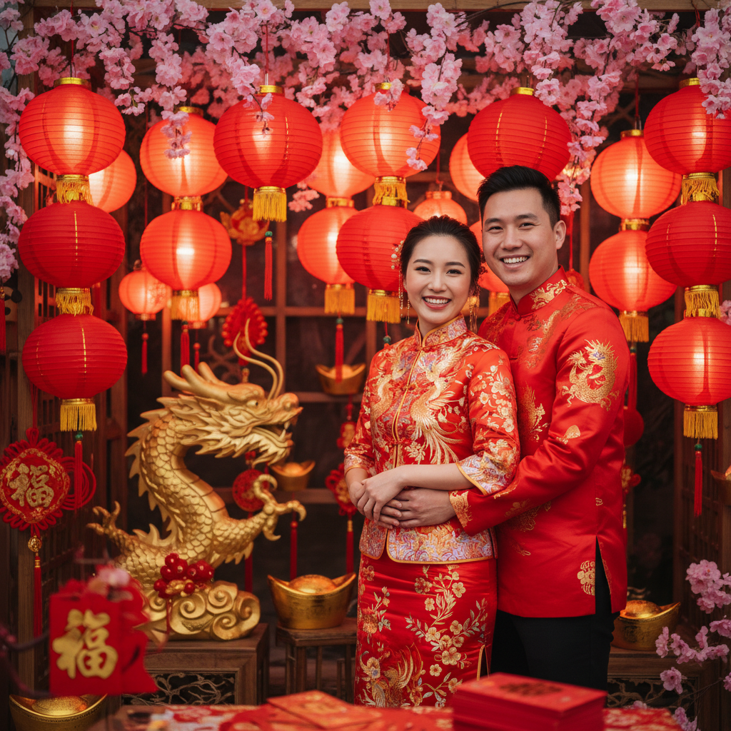 旧正月写真の例 1