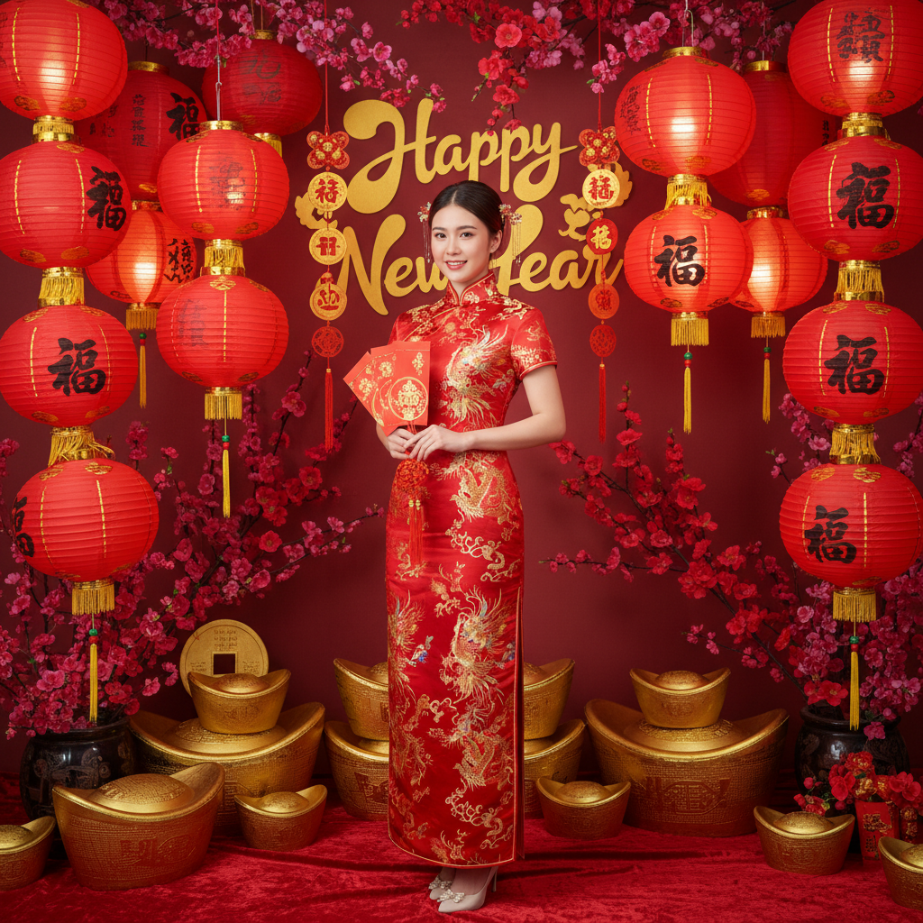 旧正月写真の例 4